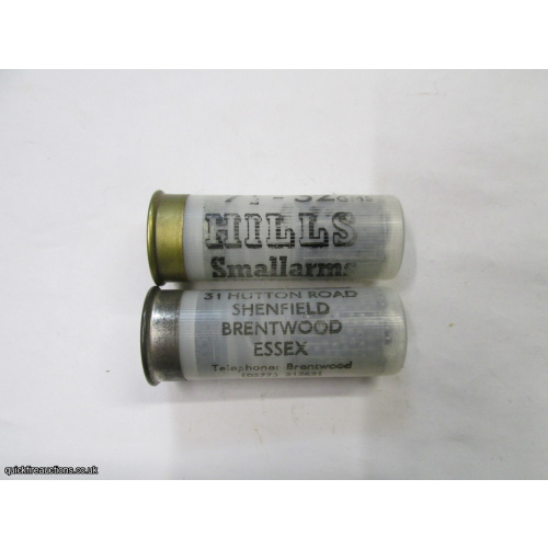 12G HILLS SMALLARMS CARTRIDGE [INERT] 