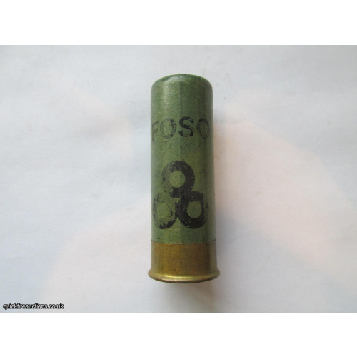 12G U.E.E. FOSO GREEN CARTRIDGE  [INERT]