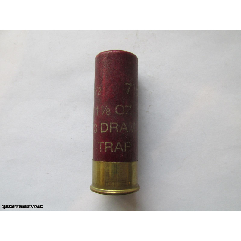 12G FEDERAL GOLD MEDAL TRAP CARTRIDGE  [INERT]
