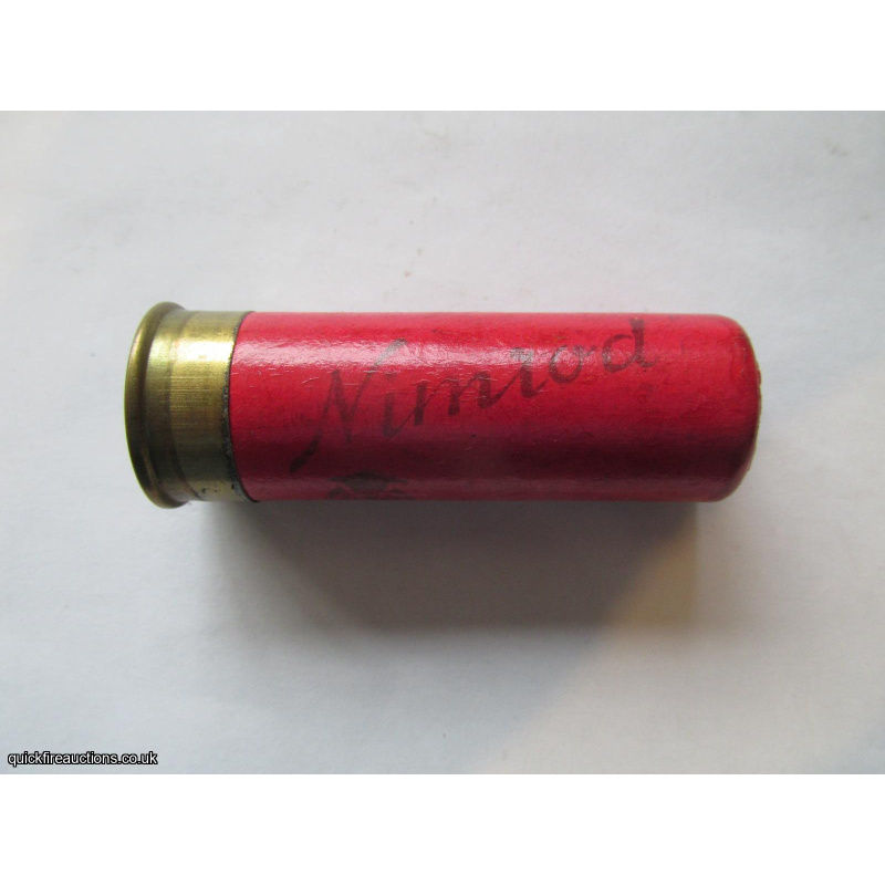 12G SCONEBECK NIMROD CARTRIDGE  [INERT]