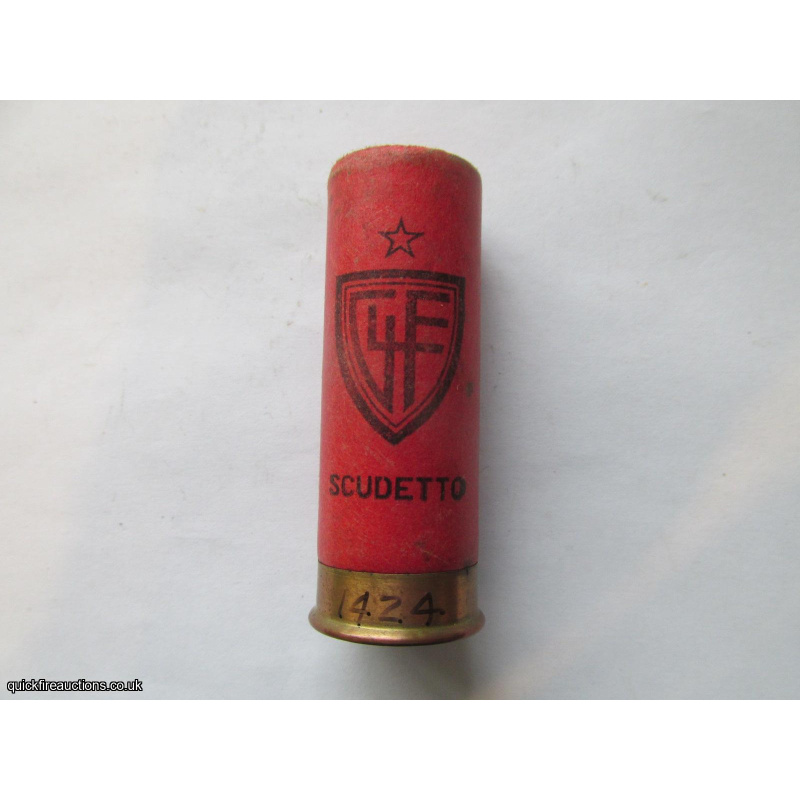12G FIOCCHI SCUDETTO CARTRIDGE  [INERT]