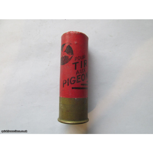 12G TIR AUX PIGEONS CARTRIDGE  [INERT]