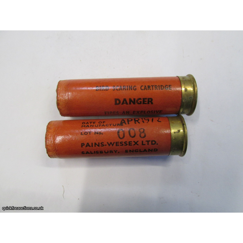 12G PAINS-WESSEX BIRD SCARING EMPTY FIRED CASE