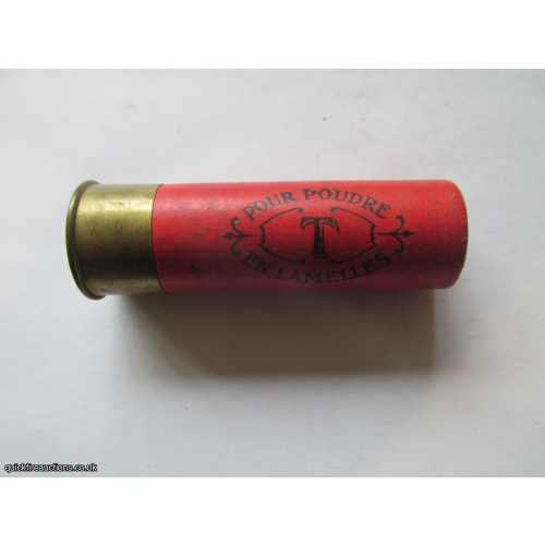 12G R.T.O. S.F.M. POUR POUDRE EN LAMELLES CARTRIDGE  [INERT]