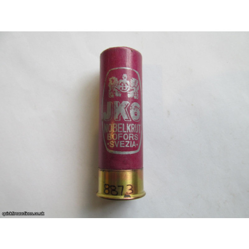 12G R.T.O. FIOCCHI NOBELKRUT JK6 PURPLE CARTRIDGE  [INERT]