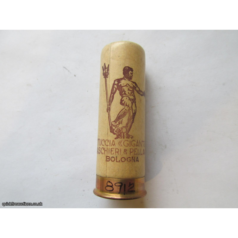12G R.T.O. BASCHIERI & PELLAGRI GIGANTE M.B. CARTRIDGE  [INERT]