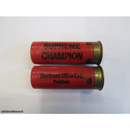 12G GILES SUPREME CHAMPION CARTRIDGE [INERT]