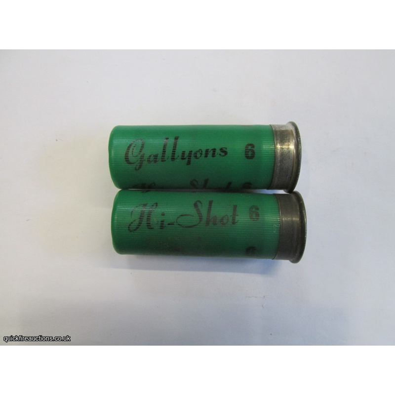 12G GALLYONS HI-SHOT CARTRIDGE [INERT]