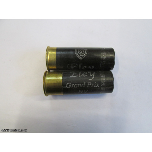 12G ELEY GRAND PRIX HV BISMUTH SILVER PRINT CARTRIDGE [INERT]