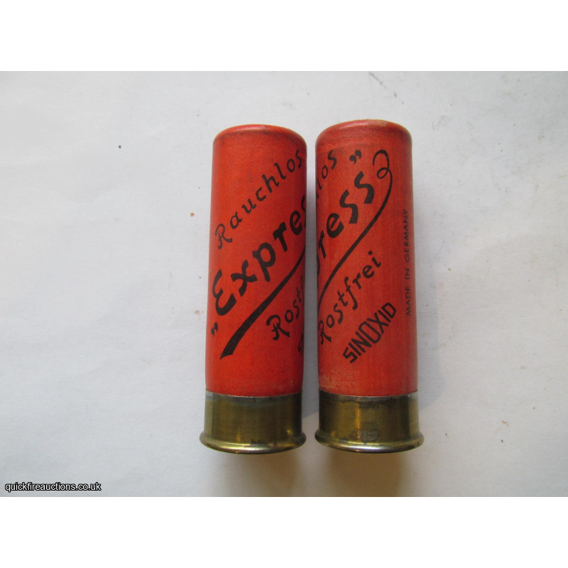 12G R.T.0. GUSTAV GENSCHOW RAUCHLOS EXPRESS CARTRIDGE  [INERT]