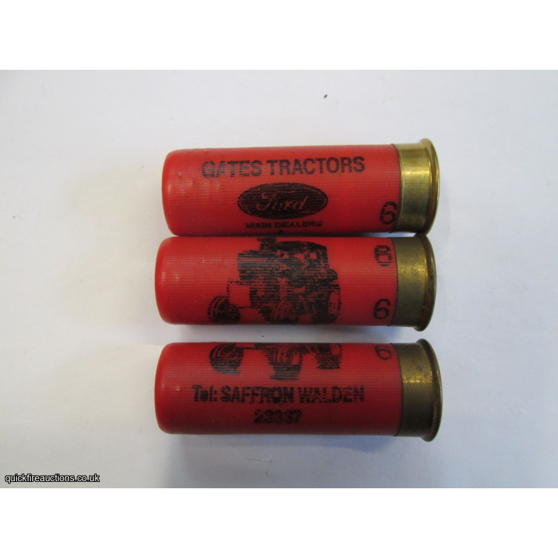 12G GATES TRACTORS FORD MAIN DEALERS CARTRIDGE [INERT]