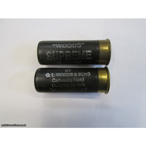 12G WOODS SUPREME CARTRIDGE [INERT]