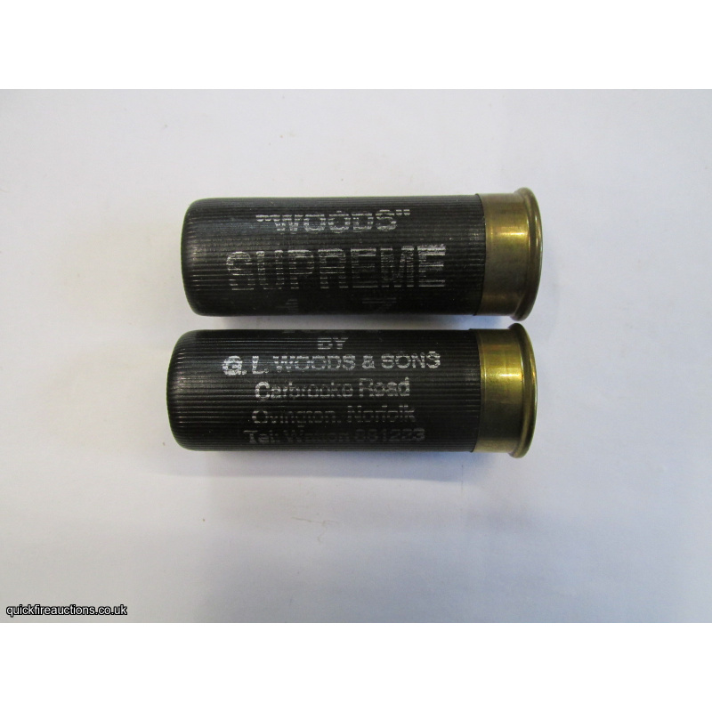 12G WOODS SUPREME CARTRIDGE [INERT]