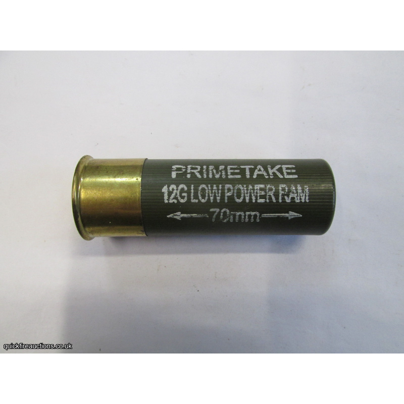 12G PRIMETAKE LOW POWER RAM BADGER CULL CARTRIDGE [INERT]