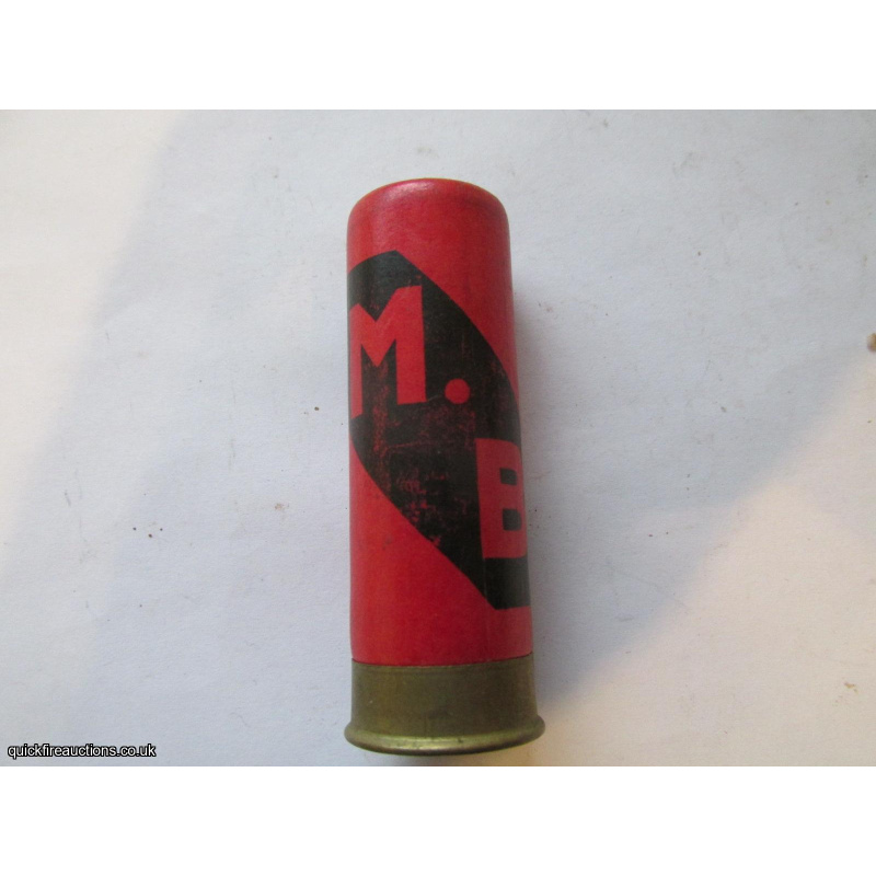 12G R.T.O. BASCHIERI & PELLAGRI M.B. CARTRIDGE  [INERT]