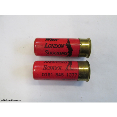 12G WEST LONDON SHOOTING SCHOOL CARTRIDGE  [INERT]
