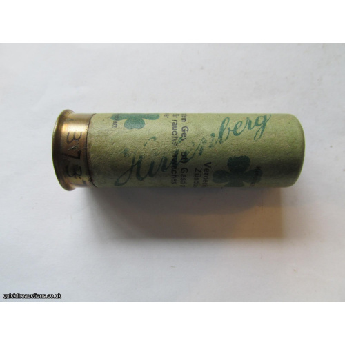 12G R.T.O. HIRTENBERG GUSTLOFF-WERKE CARTRIDGE  [INERT]
