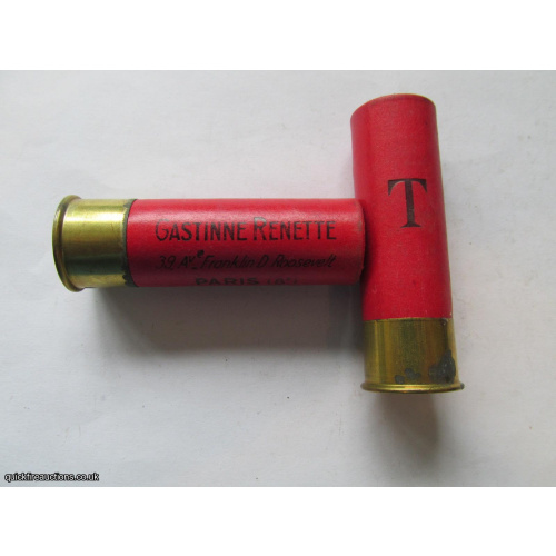 16G R.T.O. GASTINNE RENETTE CARTRIDGE  [INERT]