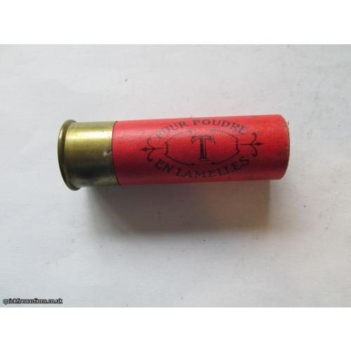 16G R.T.O. S.F.M.  POUR POUDRE EN LAMELLES T RED CARTRIDGE  [INERT]