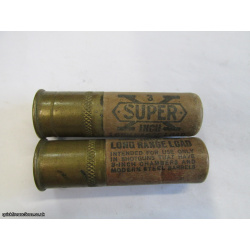 12G R.T.O. WESTERN RECORD 3inch SUPER X CARTRIDGE  [INERT]