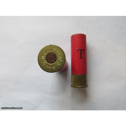 16G R.T.O. GAUPILLAT PARIS T CARTRIDGE  [INERT