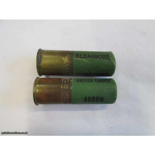 12G R.T.O. BRITISH LOADED REM KLEANBORE ARROW CARTRIDGE  [INERT]