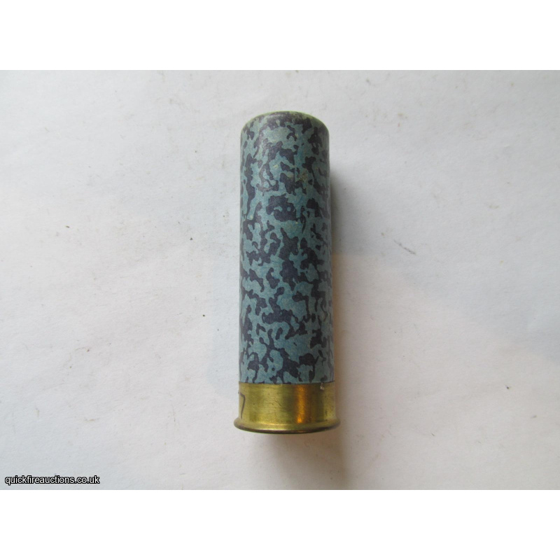16G R.T.O. MANUFRANCE SPECKELD BLUE CARTRIDGE  [INERT]