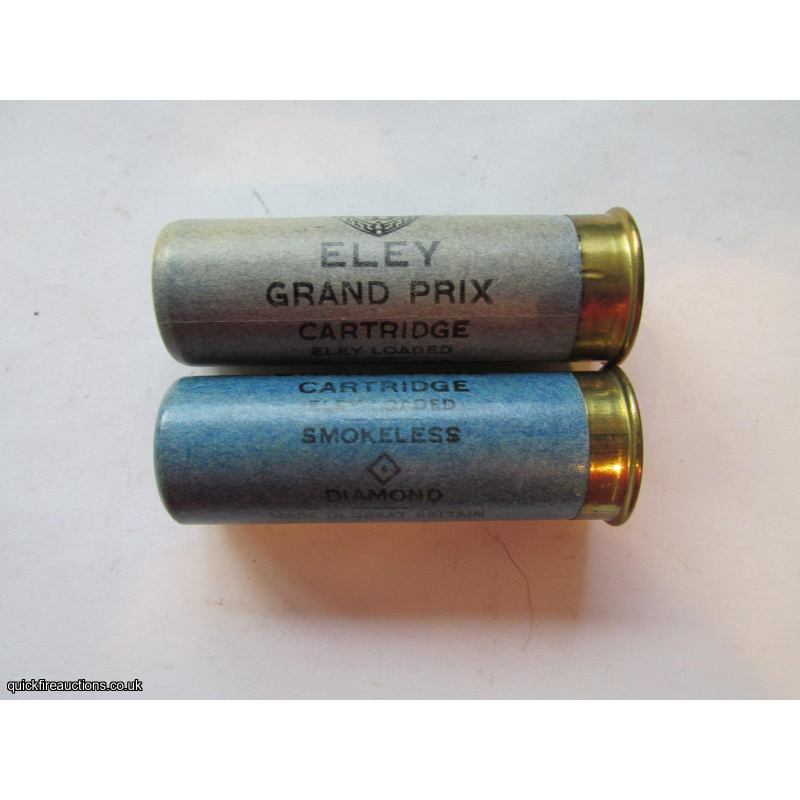 12G R.T.O. ELEY GRAND PRIX SMOK DIAMOND BLUE CARTRIDGE  [INERT]