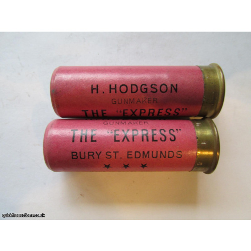 12G R.T.O. HODGSON THE EXPRESS BURY ST EDMUNDS 3 X SMALL STARS CARTRIDGE  [INERT]