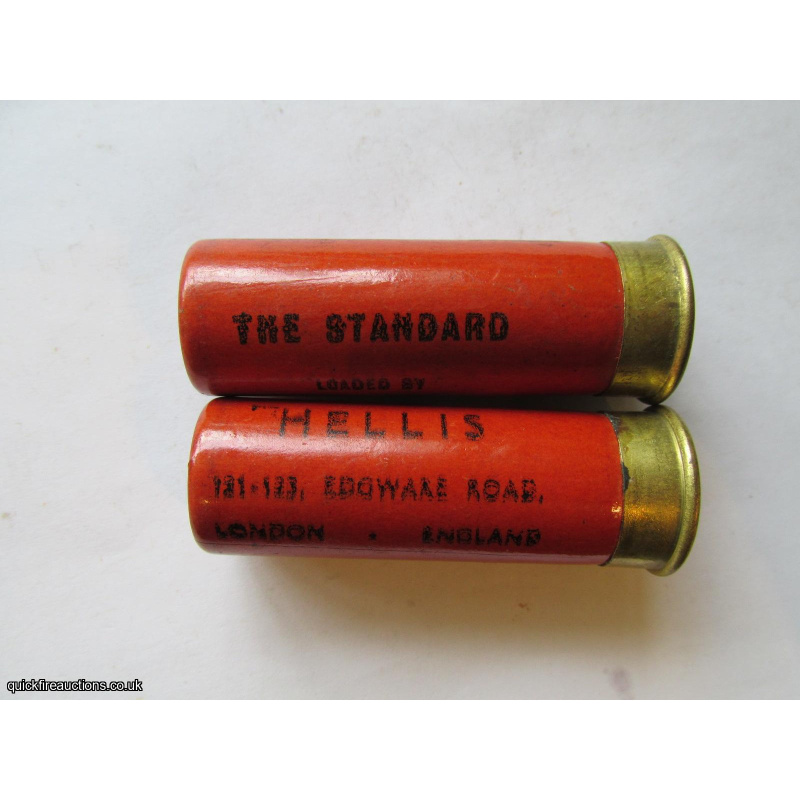 12G R.T.O. HELLIS THE STANDARD BLACK PRINT CARTRIDGE  [INERT]
