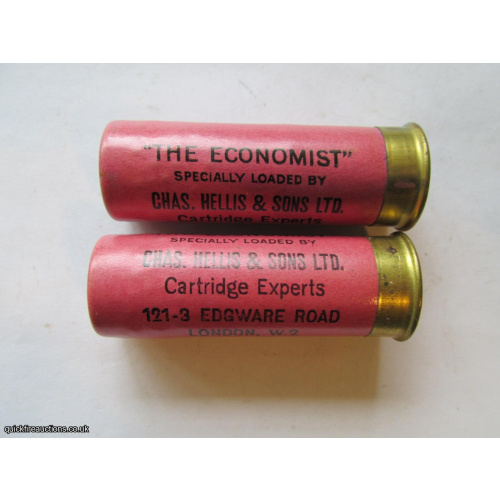 12G R.T.O. CHAS HELLIS THE ECONOMIST BLACK PRINT CARTRIDGE  [INERT]