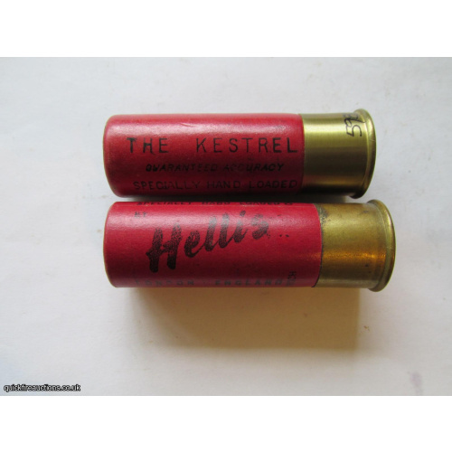 12G R.T.O. HELLIS THE KESTREL CARTRIDGE  [INERT]