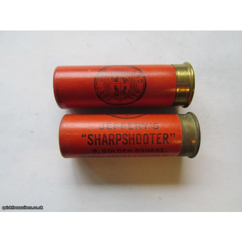 12G R.T.O. JEFFERYS SHARPSHOOTER ORANGE CARTRIDGE  [INERT]