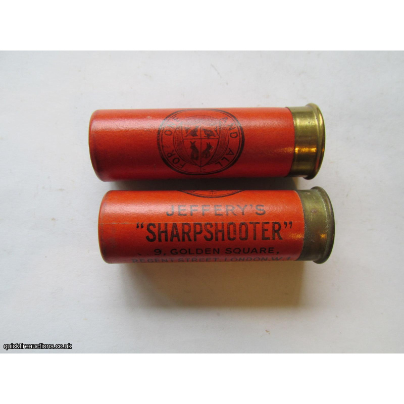 12G R.T.O. JEFFERYS SHARPSHOOTER ORANGE CARTRIDGE  [INERT]