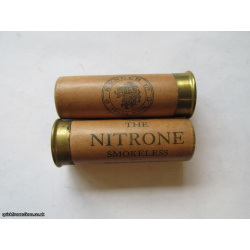 12G R.T.O. KYNOCH THE NITRONE SMOKELESS BIRMINGHAM CARTRIDGE  [INERT]