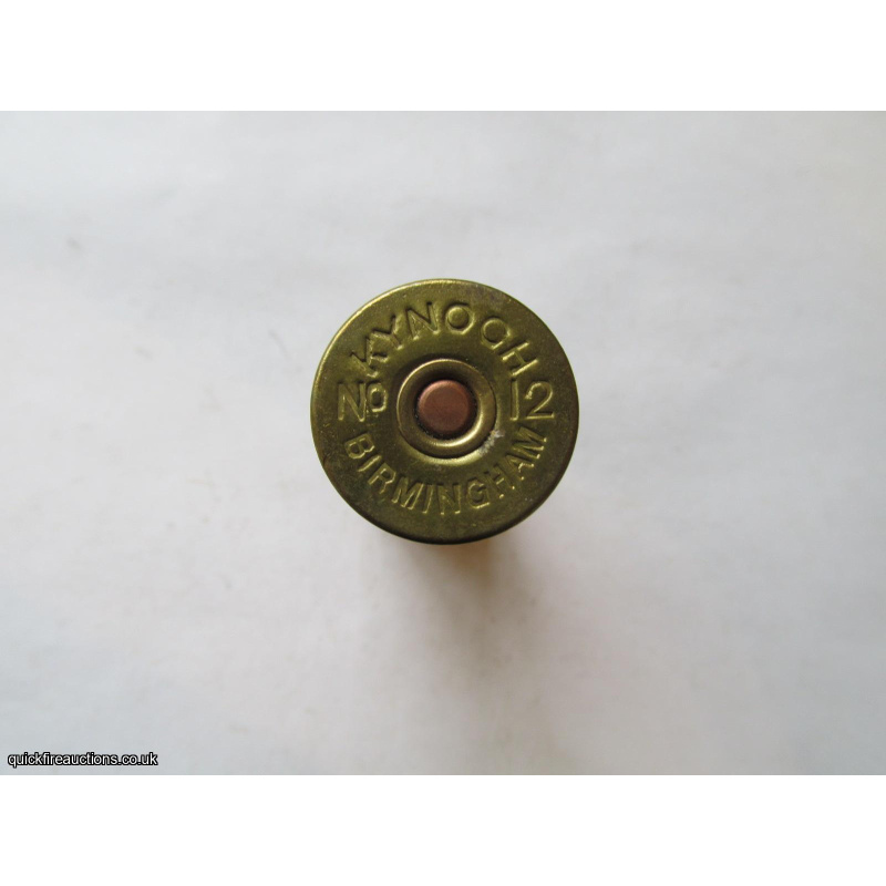 12G R.T.O. KYNOCH THE NITRONE SMOKELESS BIRMINGHAM CARTRIDGE  [INERT]