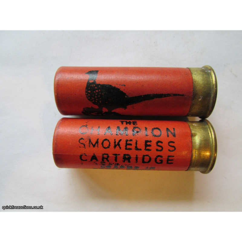 12G R.T.O. MULLERITE THE CHAMPION SMOKELESS ORANGE CARTRIDGE  [INERT]