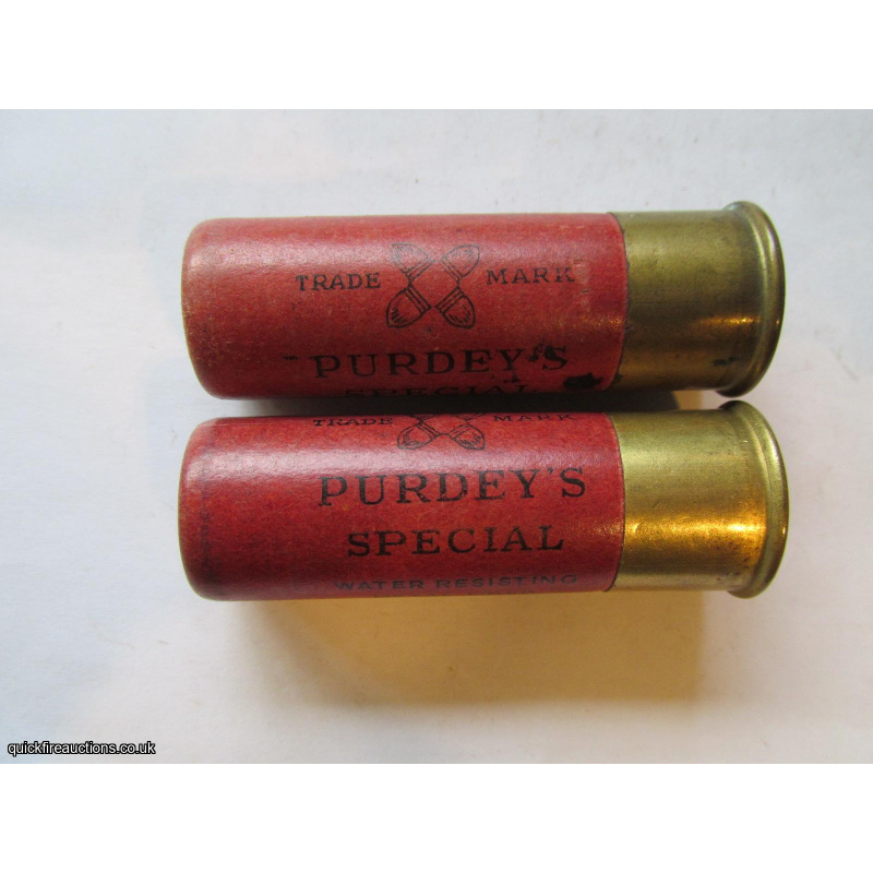 12G R.T.O. PURDEYS SPECIAL SMALL PRINT REDISH/BROWNISH CARTRIDGE  [INERT]