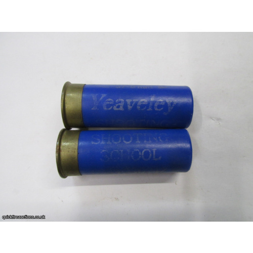 12G YEAVELEY SHOOTING SCHOOL CARTRIDGE [INERT]