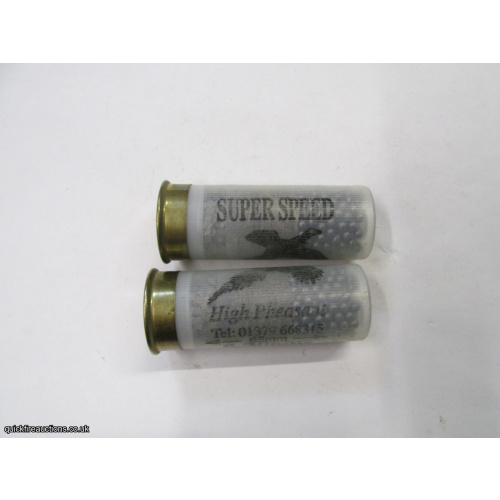 12G SUPER SPEED HIGH PHEASANT CARTRIDGE [INERT]