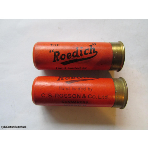 12G R.T.O. ROSSON THE ROEDICH ORANGE CARTRIDGE  [INERT]