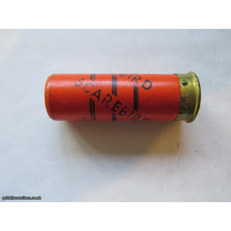 12G R.T.O. SCAREBIRD ORANGE CARTRIDGE  [INERT]