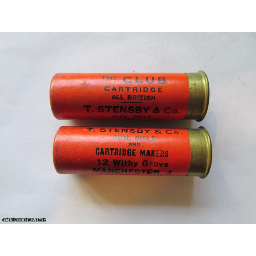 12G R.T.O. STENSBY THE CLUB CARTRIDGE  [INERT]