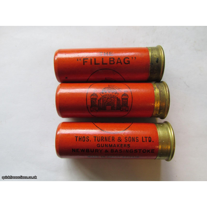 12G R.T.O. TURNER THE FILLBAG [CASTLE] CARTRIDGE  [INERT]