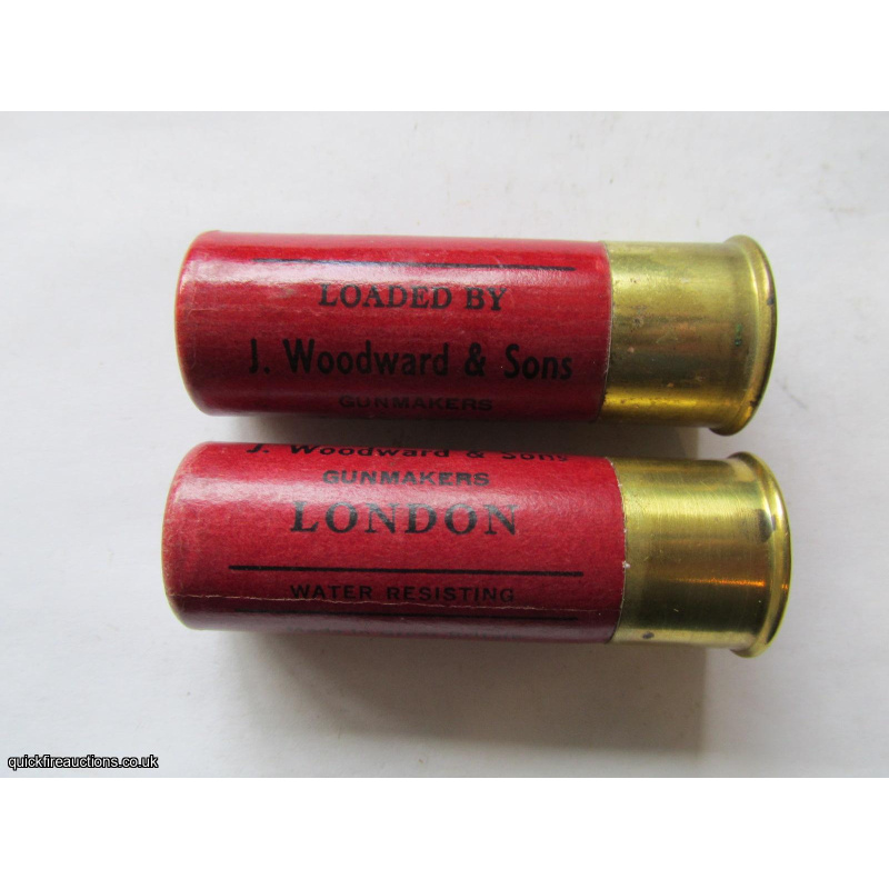 12G R.T.O. WOODWARD GUNMAKERS CARTRIDGE  [INERT]