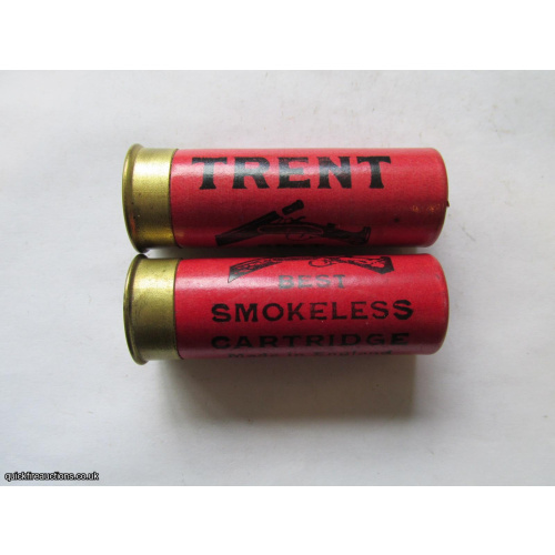 12G R.T.O. TRENT BEST SMOKELESS RED CARTRIDGE  [INERT]