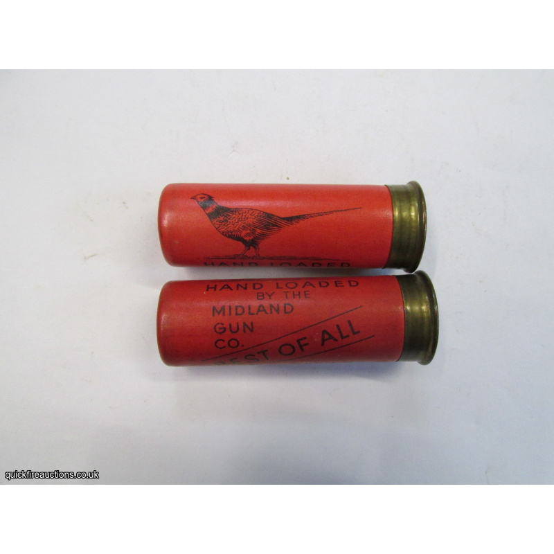 12G R.T.O. MIDLAND GUN CO BEST OF ALL RED CARTRIDGE  [INERT]