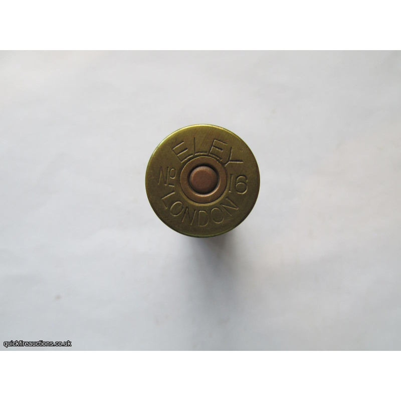 16G R.T.O. ELEY GRAND PRIX LONDON CARTRIDGE  [INERT]