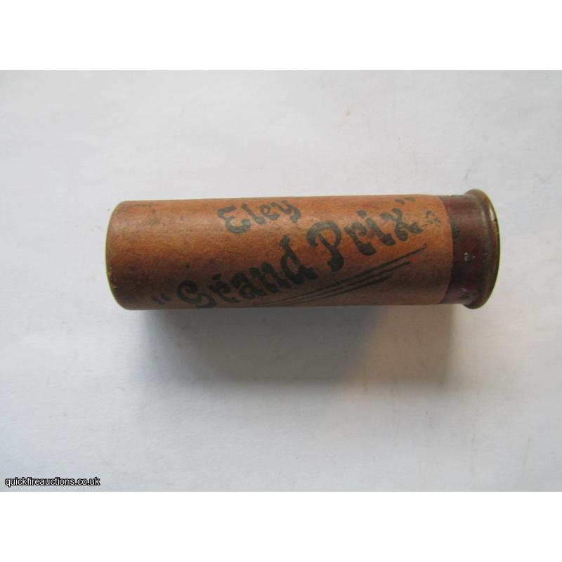 16G R.T.O. ELEY GRAND PRIX LONDON TC= INGRAM GLASGOW CARTRIDGE  [INERT]
