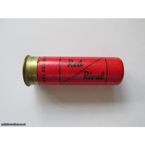 16G R.T.O. ANGLIA RED RIVAL CARTRIDGE  [INERT]